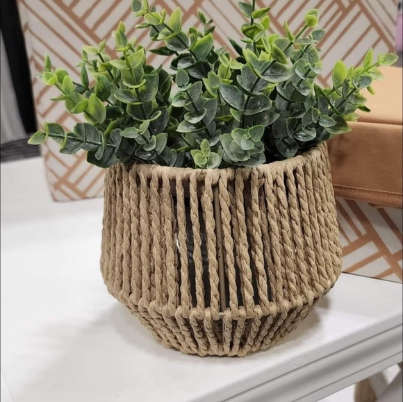 Mini round weave basket - Picture 3 of 8